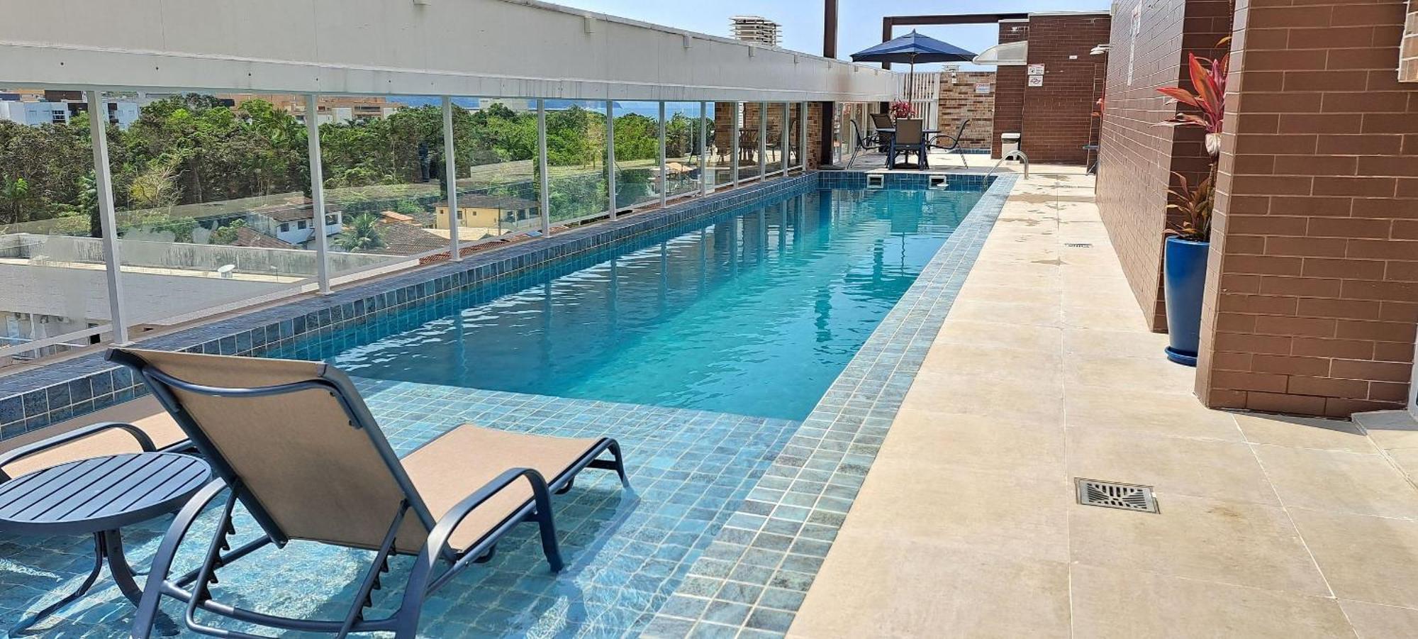 #202.apto Novo, 300 Metros Da Praia, Com Piscina *