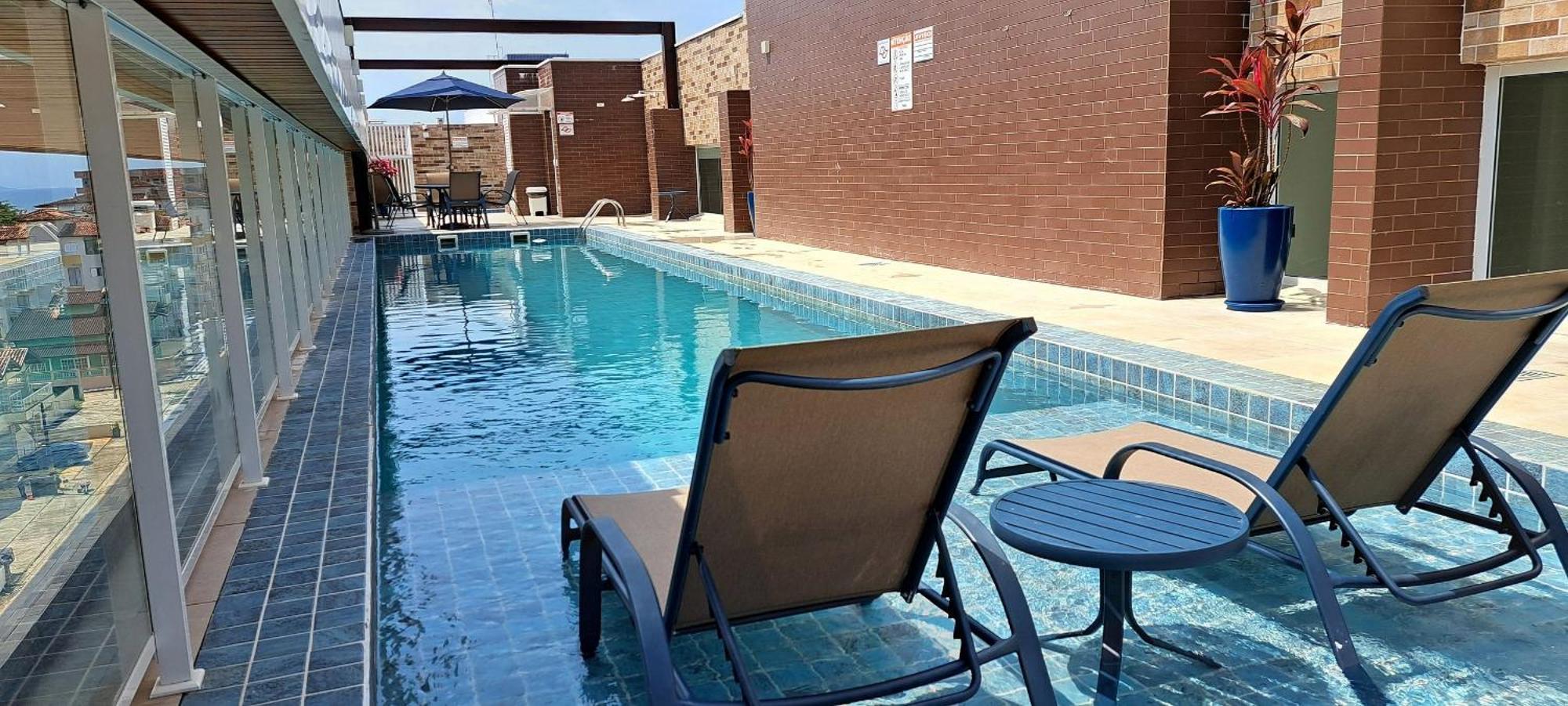 #202.apto Novo, 300 Metros Da Praia, Com Piscina Ubatuba