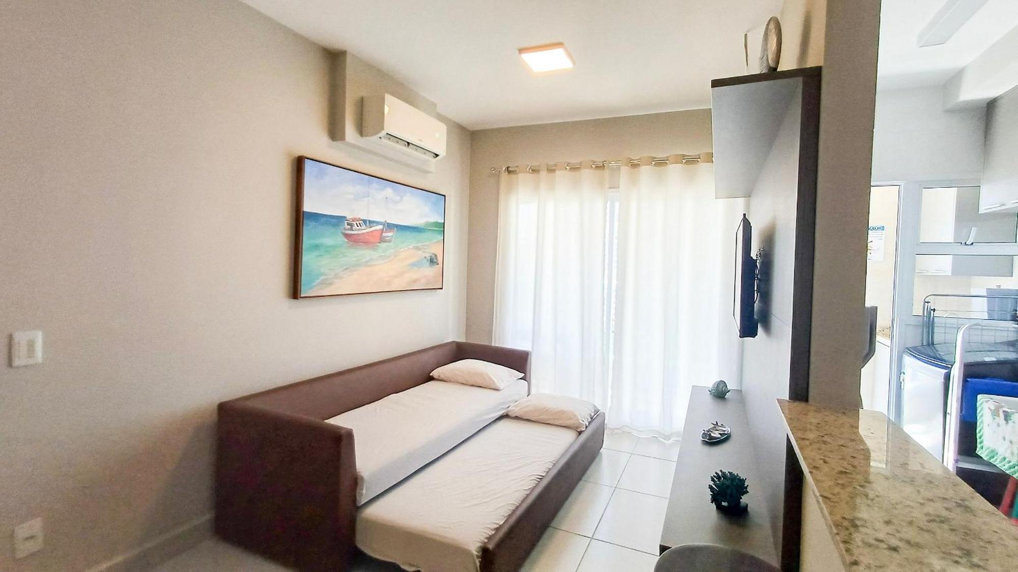 #202.apto Novo, 300 Metros Da Praia, Com Piscina Ubatuba