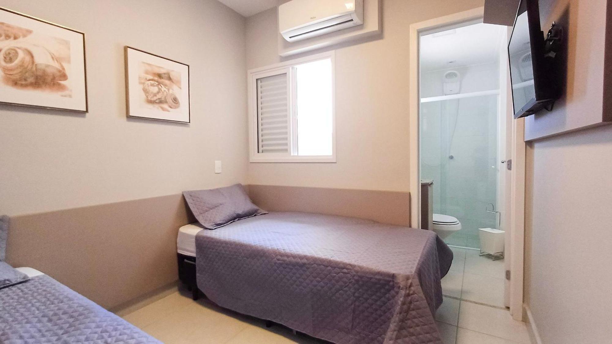 #202.apto Novo, 300 Metros Da Praia, Com Piscina Ubatuba
