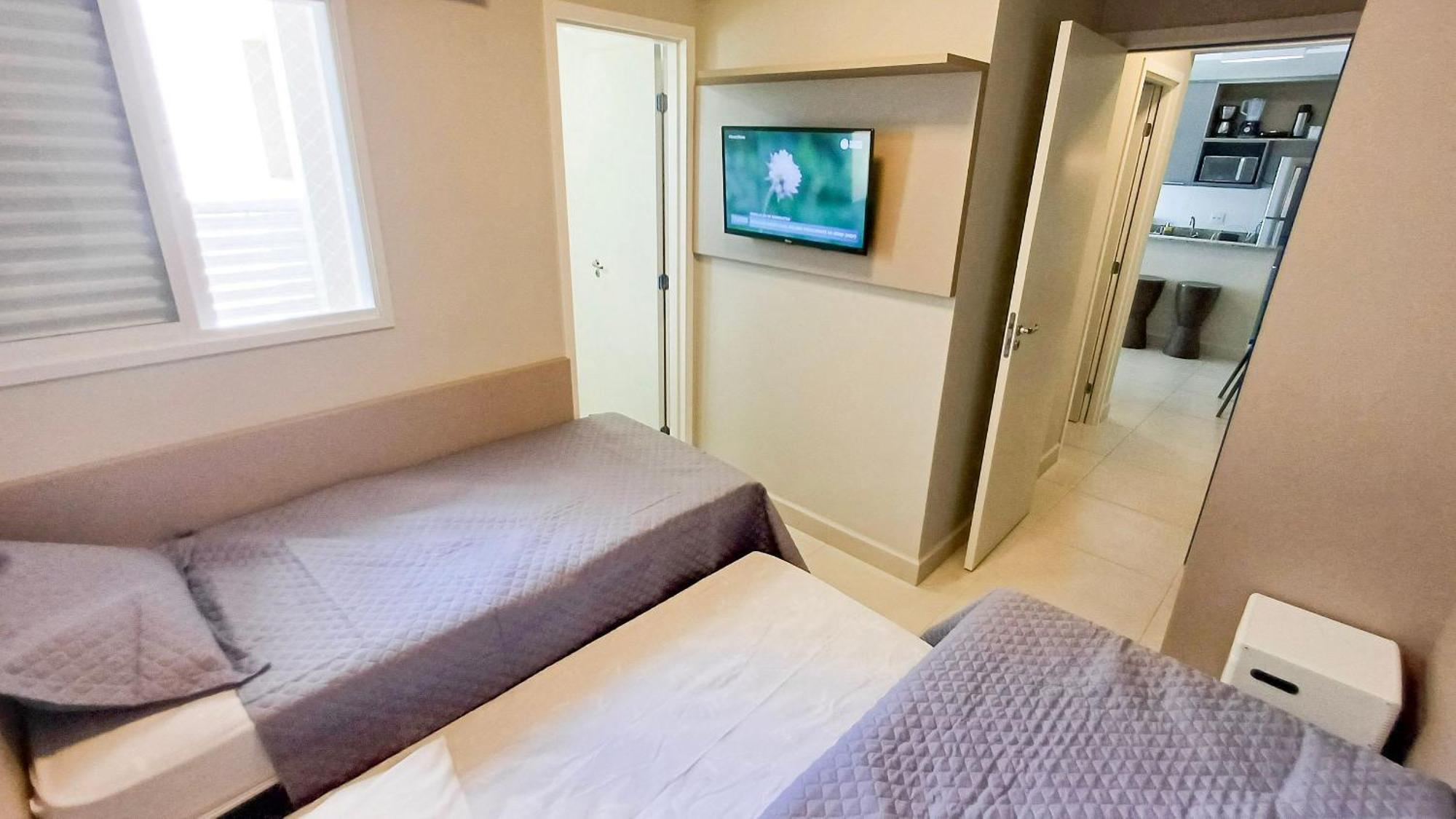 #202.apto Novo, 300 Metros Da Praia, Com Piscina Ubatuba